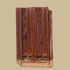 Brown Glazed French Roof Tile