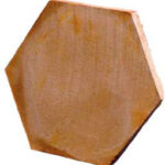 Hexagon Clay Floor Tiles 6×6