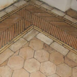 Hexagon Clay Floor Tiles 6×6