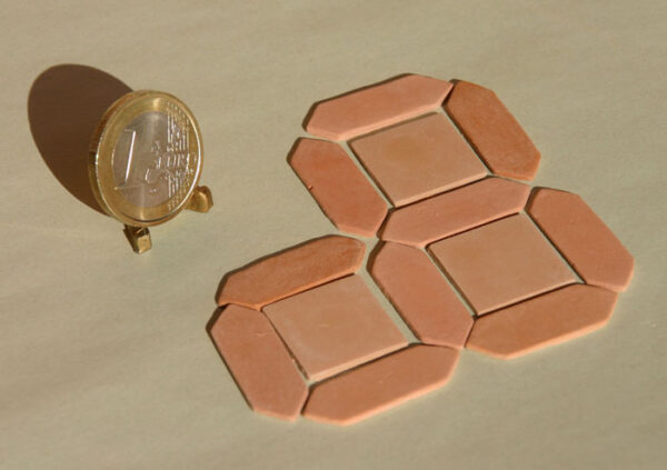Picket and Square Clay Floor Tiles