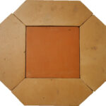 Picket and Square Clay Floor Tiles
