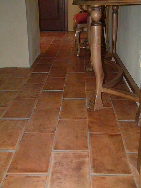 Rectangular Clay Floor Tiles