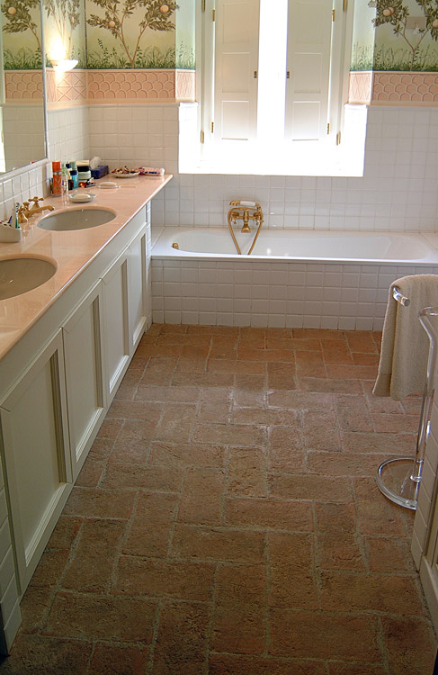 Rectangular Clay Floor Tiles