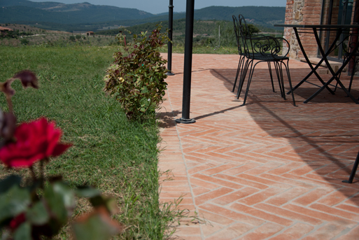 Rectangular Clay Floor Tiles
