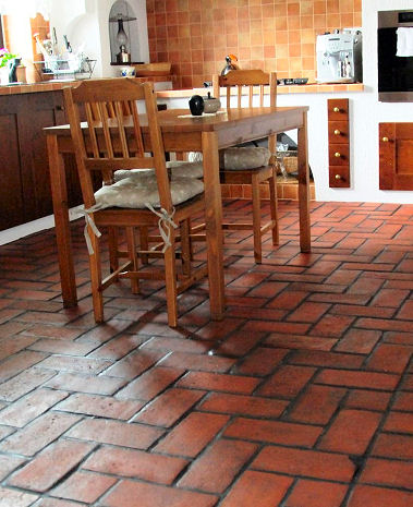 Rectangular Clay Floor Tiles