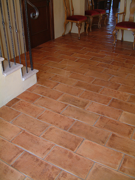 Rectangular Clay Floor Tiles