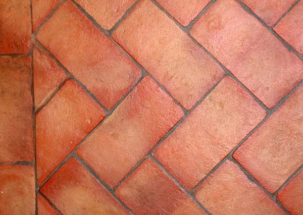 Rectangular Clay Floor Tiles