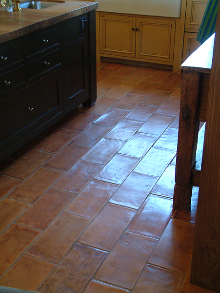 Rectangular Clay Floor Tiles