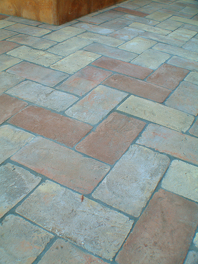 Rectangular Clay Floor Tiles