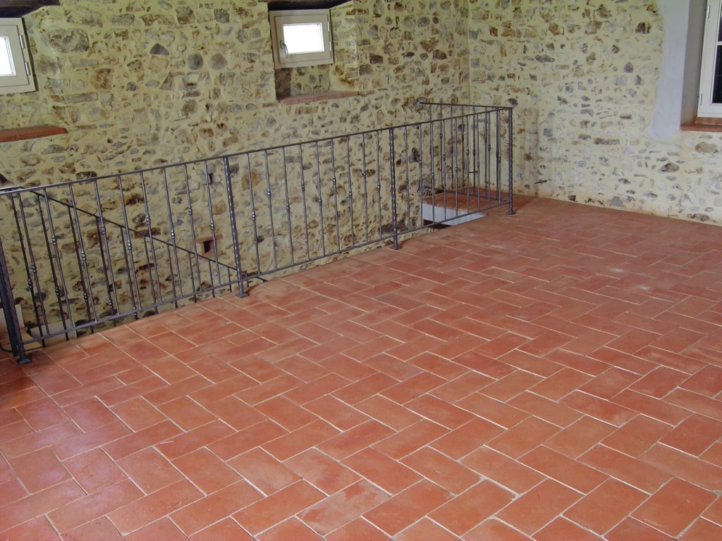 Rectangular Clay Floor Tiles