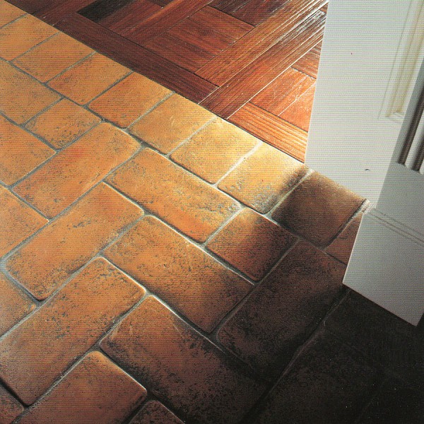 Rectangular Clay Floor Tiles