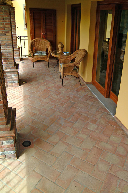 Rectangular Clay Floor Tiles