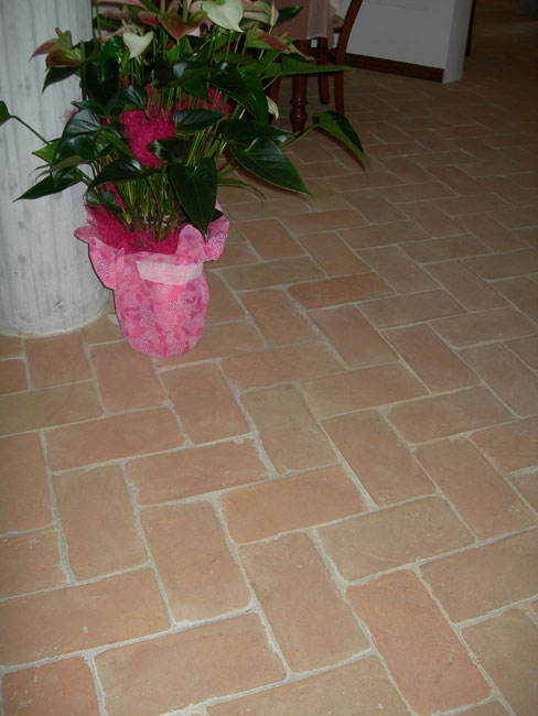 Rectangular Clay Floor Tiles