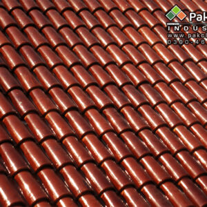 Spanish Glazed Roof Tile 9"