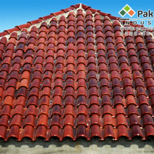 Spanish Glazed Roof Tile 9"