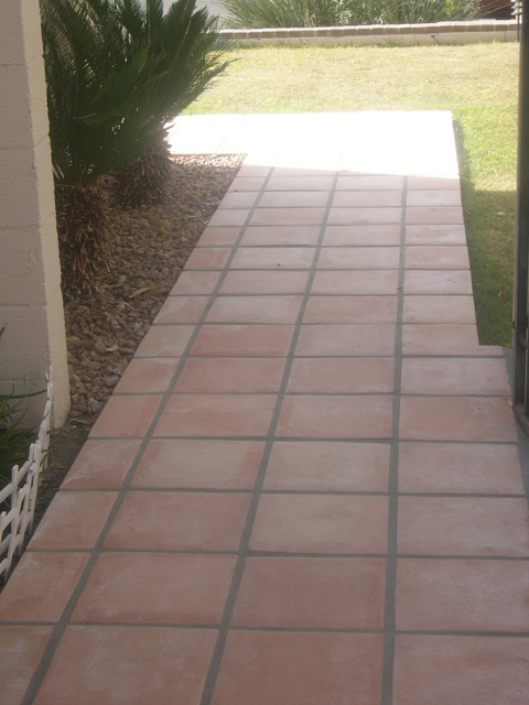 Square Clay Floor Tile 12x12x1"