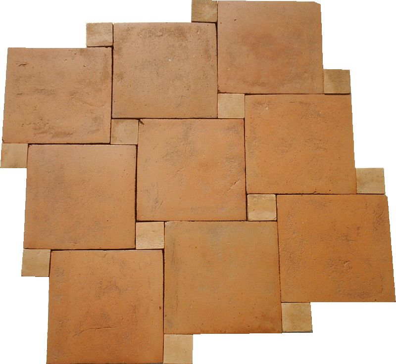 Square Clay Floor Tile 12x12x1"