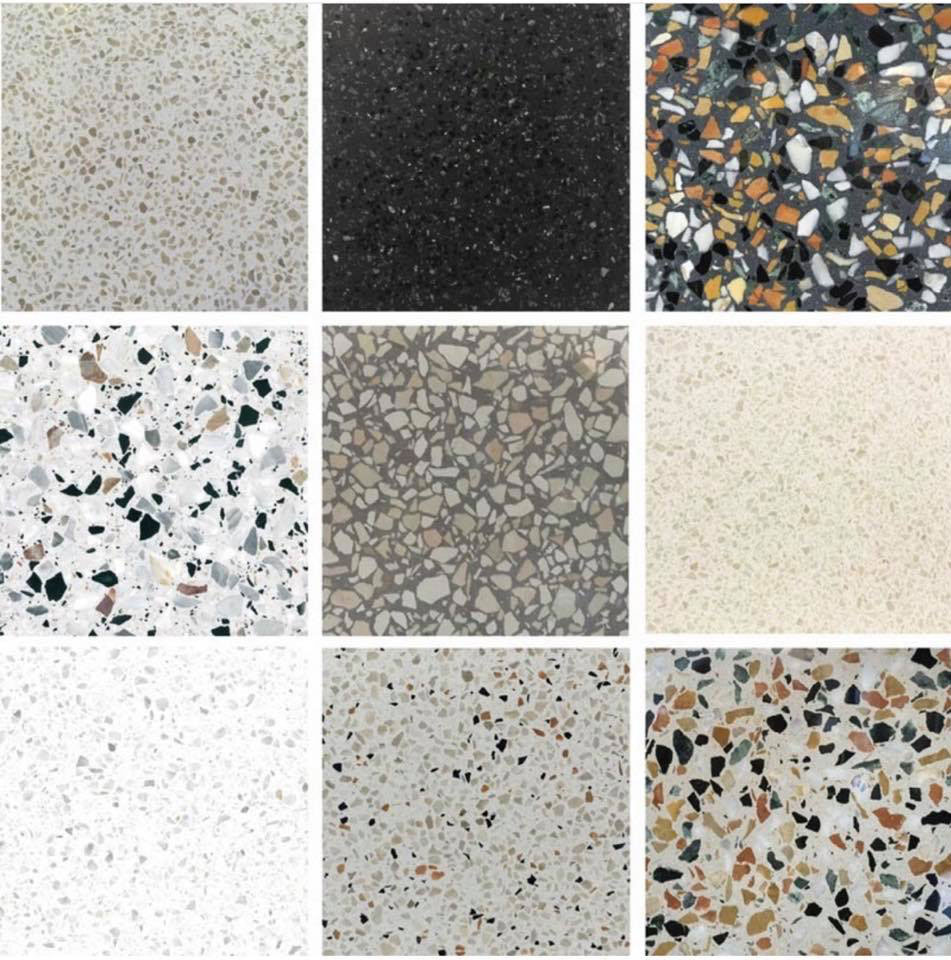 Terrazzo Square Floor Tiles