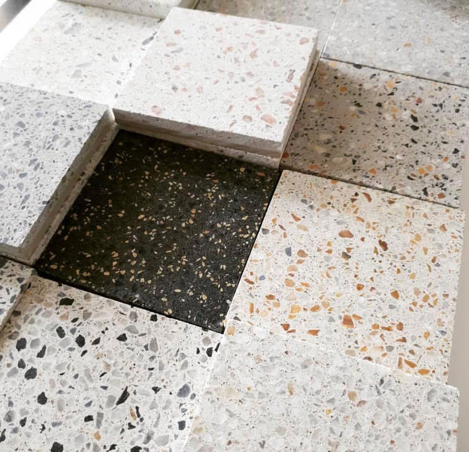 Terrazzo Square Floor Tiles