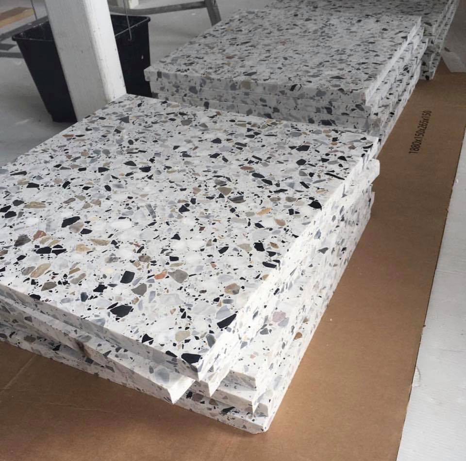 Terrazzo Square Floor Tiles