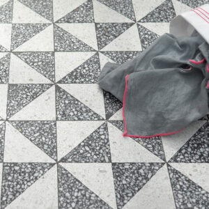 Terrazzo Triangular Floor Tiles