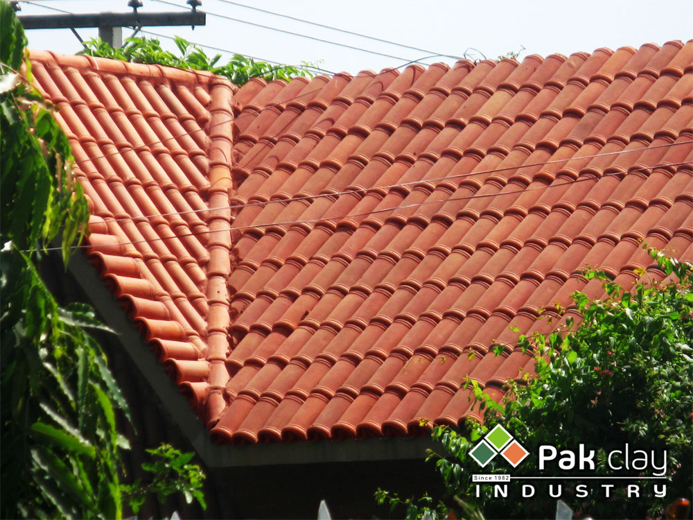 Barrel Mission Clay Roof Tiles 4"