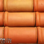 Barrel Mission Clay Roof Tiles 4"