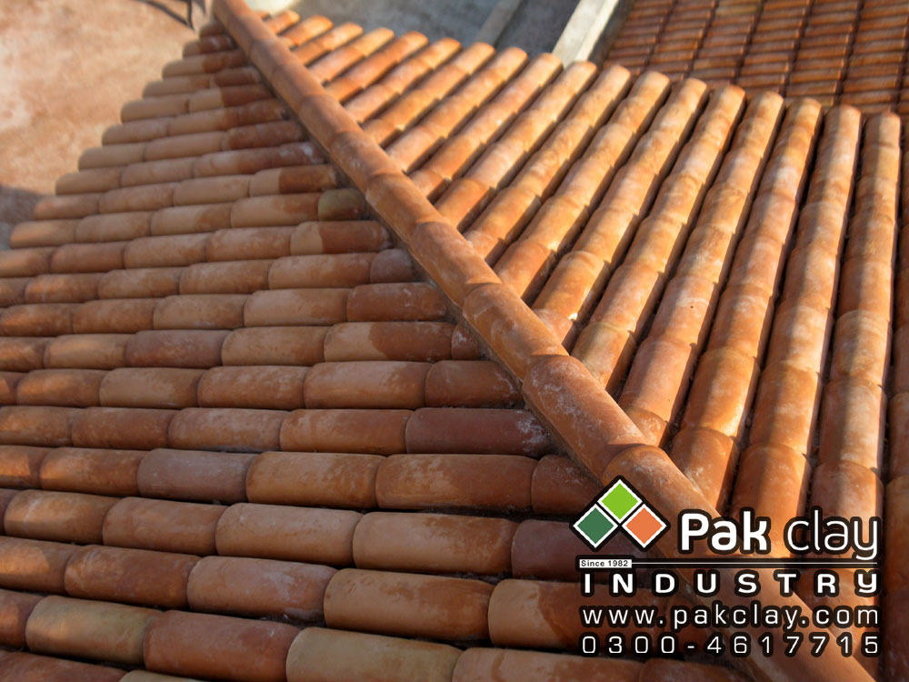 Barrel Murlee 9" Clay Roof Tiles