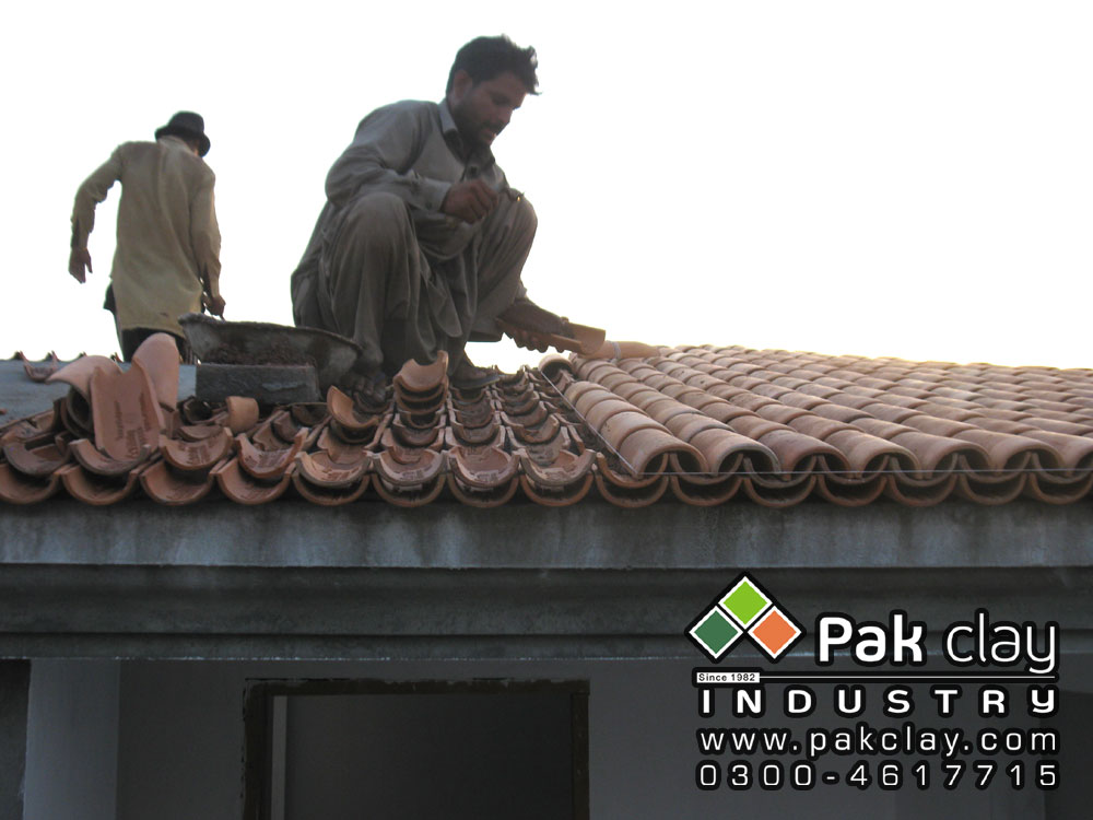 Barrel Murlee 9" Clay Roof Tiles