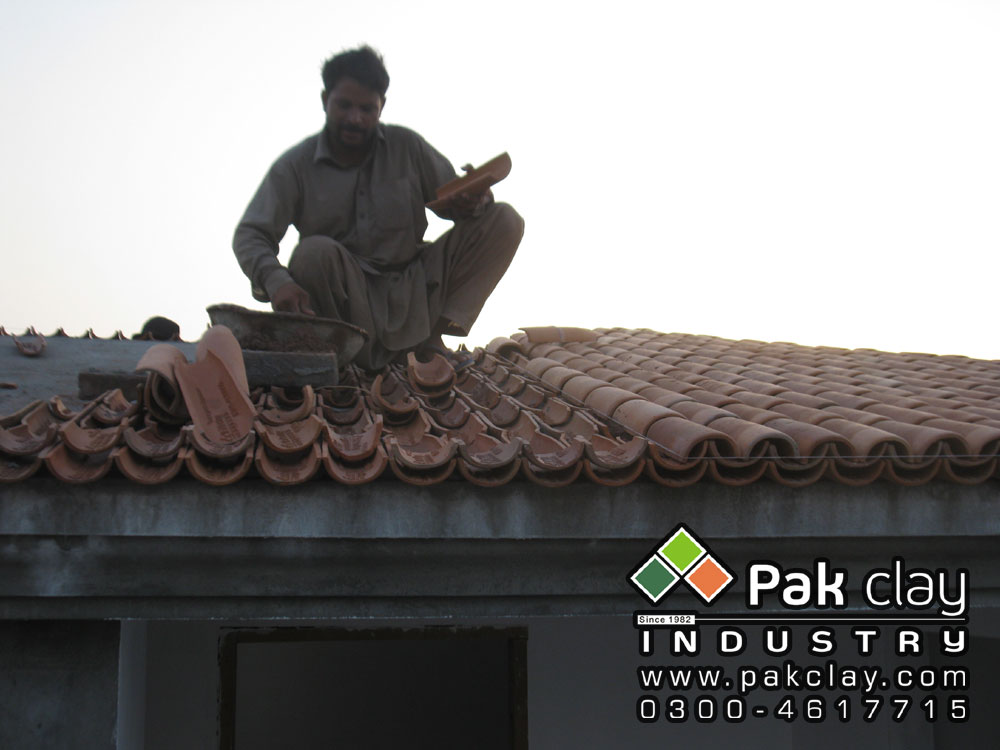 Barrel Murlee 9" Clay Roof Tiles
