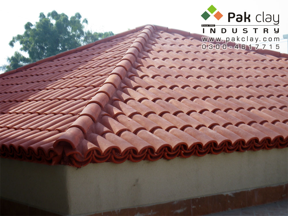Barrel Murlee 9" Clay Roof Tiles