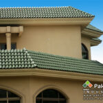 Spanish Glazed Roof Tile 11"