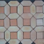 Picket and Square Terracotta Tiles 6x6 inch Pakistan