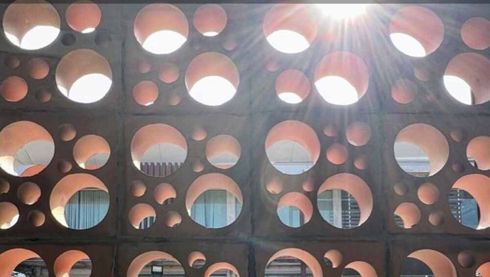 Terracotta Jali in Lahore