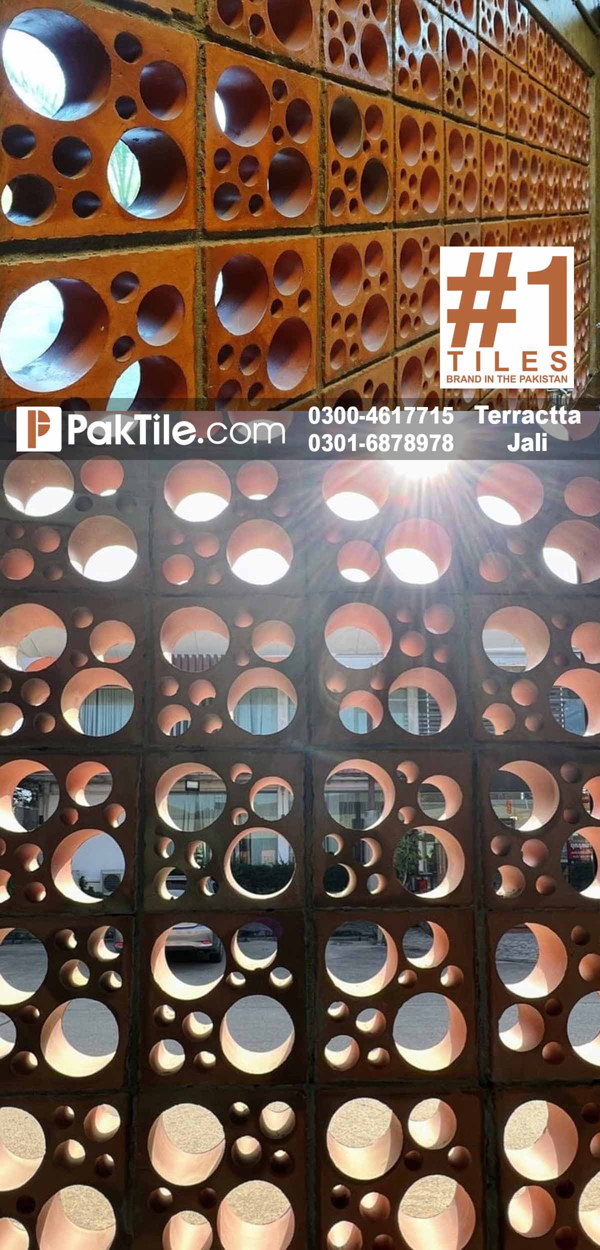 Terracotta Jali in Lahore