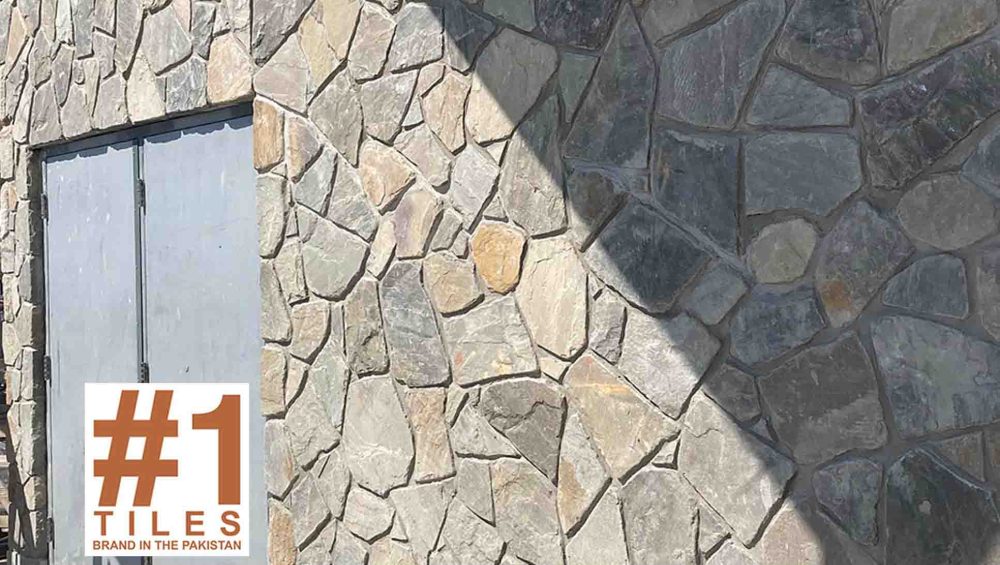 Stone tiles for walls